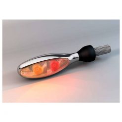 Blinker Kellermann (1 Stück) MICRO 1000 DF in chrom/weiss Blink- Brems und