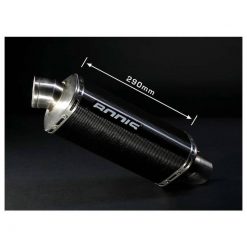 Auspuff BODIS SB1-S in FULL TITAN (FT) zu Suzuki (CH- Homologiert)