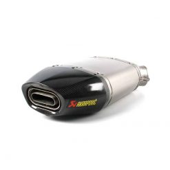Auspuff AKRAPOVIC SLIP-ON in TITAN mit CARBON-ENDCAP zu Kawasaki (CH Homol