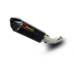 Auspuff AKRAPOVIC HEXAGONAL (SLIP-ON) in CARBON mit CARBON-ENDCAP zu Suzuk