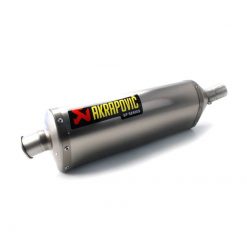 Auspuff AKRAPOVIC SP SERIE OVAL (SLIP-ON) in TITAN mit CARBON-ENDCAP zu Ka