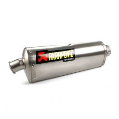 Auspuff AKRAPOVIC SP SERIE OVAL (SLIP-ON) in TITAN mit CARBON-ENDCAP zu Ka