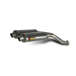 Auspuff AKRAPOVIC SLIP-ON in TITAN mit CARBON-ENDCAP zu Yamaha (CH Homolog