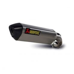 Auspuff AKRAPOVIC SLIP-ON in TITAN mit CARBON-ENDCAP zu Honda (CH Homologi