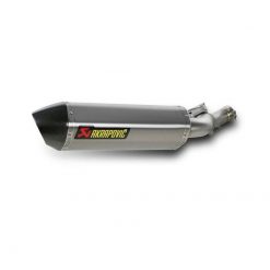 Auspuff AKRAPOVIC SLIP-ON in TITAN mit CARBON-ENDCAP zu Honda (CH Homologi