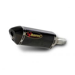 Auspuff AKRAPOVIC HEXAGONAL (SLIP-ON) in CARBON mit CARBON-ENDCAP zu Honda