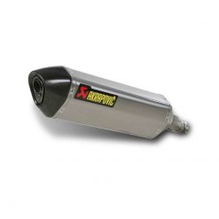 Auspuff AKRAPOVIC SLIP-ON in TITAN mit CARBON-ENDCAP zu Honda (CH Homologi