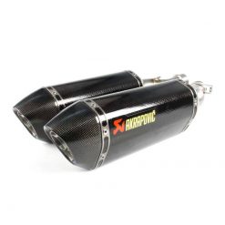 Auspuff AKRAPOVIC HEXAGONAL (SLIP-ON) in CARBON mit CARBON-ENDCAP zu Kawas