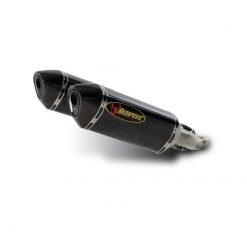 Auspuff AKRAPOVIC HEXAGONAL (SLIP-ON) in CARBON mit CARBON-ENDCAP zu Suzuk