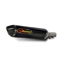 Auspuff AKRAPOVIC SLIP-ON in CARBON mit CARBON-ENDCAP zu Suzuki (CH Homolo