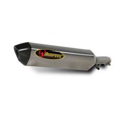 Auspuff AKRAPOVIC SLIP-ON in TITAN mit CARBON-ENDCAP zu Suzuki (CH Homolog