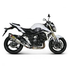 Auspuff AKRAPOVIC SLIP-ON in CARBON mit CARBON-ENDCAP zu Suzuki (CH Homolo