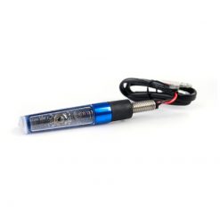 Blinker RIZOMA (1 Stück) GRAFFIO mit SMD LED in BLAU (E-Homologiert)