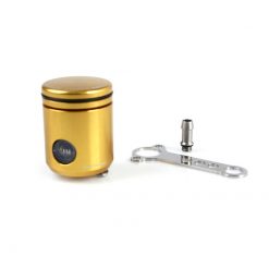Bremsflüssigkeits- Behälter RIZOMA PISTON - UNIVERSAL 15cm³ in GOLD (Ansch