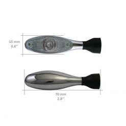 Blinker Kellermann (1 Stück) MICRO 1000 LED EXTREME in chrom/weiss Blink-