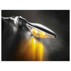 Blinker Kellermann (1 Stück) RHOMBUS MICRO LED EXTREME in chrom/weiss (Mon