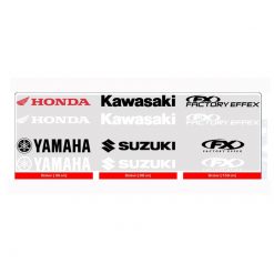 Sticker FX Factory Effex HONDA- Schriftzug (150cm) in Rot