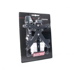 Kennzeichenhalter RIZOMA in SCHWARZ zu Honda inkl. Kennzeichenbeleuchtung