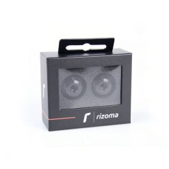 Ständeraufnahmen RIZOMA (Paar) in Schwarz zu Aprilia/Triumph/Yamaha mit Ge