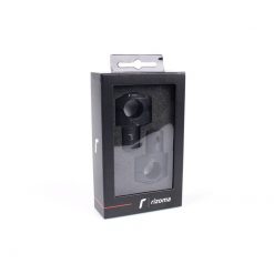 Riser- Adapter RIZOMA (Paar) für Lenker CONUS und DRAG BAR in SCHWARZ (Höh