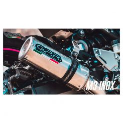 Auspuffanlage GPR M3 in inox zu Yamaha (CH-Hom)