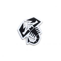 Sticker ABARTH SCORPIONE GESTICKT MEDIO (45 x 50mm)