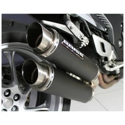 Auspuff BODIS GPC-X2 in INOX/SCHWARZ (SS/BL) zu Honda (CH- Homologiert)