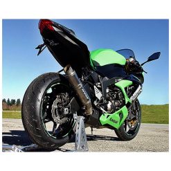 Auspuff BODIS GP1 in INOX/FULL TITAN (SS/FT) zu Kawasaki (CH- Homologiert)