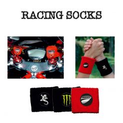 Bremsflüssigkeitsbehälter Cover 4R Monster Energy - Bestickt in Schwarz (a