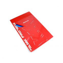 Tank Protektor 4R 3D RACING-LOGO BMW - S 1000 RR Look in SUPER TRANSPARENT