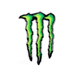 Sticker 4R MONSTER ENERGY (11 x 7cm) aus Silikon
