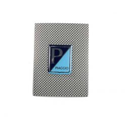 Emblem PIAGGIO 39x49mm Silikon, selbstklebend