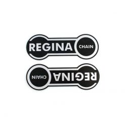 Sticker-Set 4R REGINA CHAIN (10 x 12cm) in Schwarz/Silber