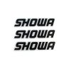 Sticker-Set 4R SHOWA (10 x 12cm) in Schwarz/Silber