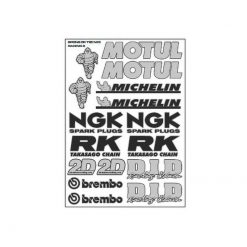 Sticker-Set 4R SPONSOR Racing 4.0 (35 x 25cm)