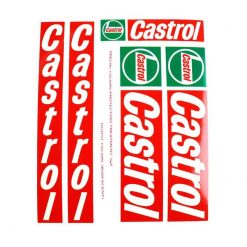 Sticker-Set 4R CASTROL (14 x 16cm)