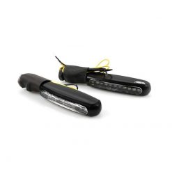 Blinker ABM RINOVA LED (Paar) in Schwarz (E-Homologiert)