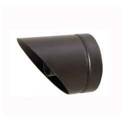 Endkappe REMUS SLASCH CUT (Paar) in SCHWARZ zu Auspuff CUSTOM ohne Endkapp