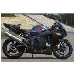 Auspuff BODIS OVAL 1OK G in INOX/FULL TITAN (SS/FT) zu Suzuki (CH- Homolog