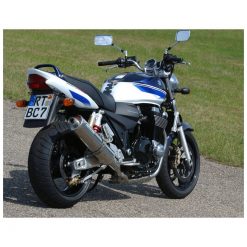 Auspuff BODIS OVAL 1OK G in TITAN (TI) zu Suzuki (CH- Homologiert)