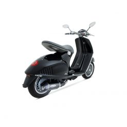 Auspuffanlage REMUS SPORTEXHAUST in EDELSTAHL SCHWARZ zu Piaggio (CH- Homo