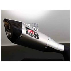 Auspuff Yoshimura R-11 (Single Exit) in Titan mit Carbon Cap zu Kawasaki (