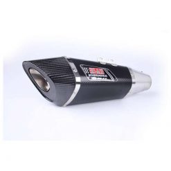 Auspuff Yoshimura R-11 (Single Exit) in Metal Magic mit Carbon Cap zu Yama