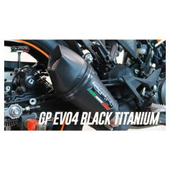 Auspuff GPR GP Evo 4 in titan-schwarz zu Honda (CH-Hom)