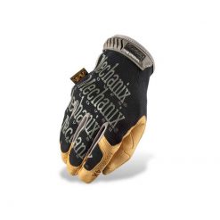 Werkstatt- Handschuhe MECHANIX ORIGINAL 4X MATERIAL in Schwarz/Beige (Grös