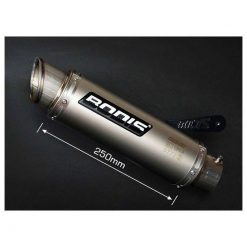 Auspuff BODIS GP1-R in FULL TITAN (FT) zu BMW (CH- Homologiert)