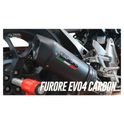 Auspuff GPR Furore Evo 4 in carbon-look zu Kawasaki (CH-Hom)