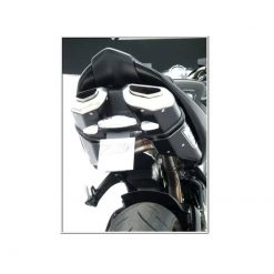 Auspuff ZARD PENTA (2 in 2) in Alu mit Alu- Endcap zu Suzuki (CH- Homologi