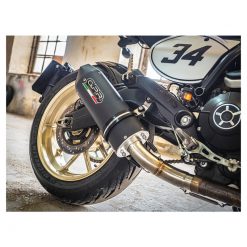 Auspuff GPR Furore Nero in schwarz-matt zu Triumph (CH-Hom)