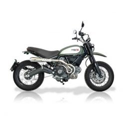 Auspuffanlage QD MaXcone in inox-schwarz zu Ducati (CH-Hom)